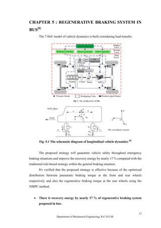 Regenerative Braking System Report | PDF