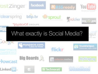 What exactly is Social Media?
 