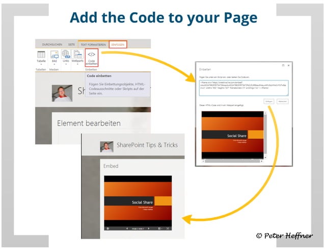 SharePoint Tutorial Lesson 60#: Embed Microsoft Content | PPT