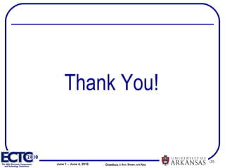 Thank You! Chowdhury ,   Li Sun, Shawn, and Ajay  