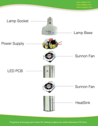 E39 60W LED CORN LIGHT