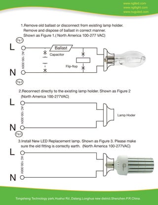 E39 60W LED CORN LIGHT