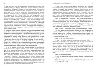 24
51 Ese es el único lugar de compañerismo. Hermano, ese es el único lugar
que hará que el judío, el griego, el blanco, el negro, el amarillo, el moreno, se
sienten juntos en Lugares Celestiales en Cristo Jesús, cuando ellos entren en
esa Gloria Shekinah. Entonces no hay vergüenza que quede en ellos. Yo
pienso que eso es lo que ha pasado con la iglesia Pentecostal hoy día,
hermanos. Nos damos cuenta que la gente se está avergonzando mucho. Ellos
se avergüenzan de decir: “Amén”. Ellos–ellos están avergonzados aun de
glorificar al Señor. Algunos de los predicadores se paran y dicen: “Amén”,
como un becerro con retortijones. Y ellos se suben así, tratando de ir... ¡Me
disgusta esa cosa! Me gusta... Se paran y cantan una gran alabanza clásica
tocante a una gran... tratando de presentarse como las otras iglesias. Eso no es
compañerismo. Si hay algo que me disgusta... Perdónenme esa expresión de
hace unos cuantos minutos, no lo quise decir de esa manera, perdónenme. Pero
cuando pienso de la manera que la iglesia se ha puesto, tan “almidonada” e
indiferente, ¡oh, hermanos!, ¿qué es lo que pasa? Uds. los ven subirse allá
arriba y tratar de cantar....
52 Yo estuve en una iglesia de santidad no hace mucho tiempo donde un coro
estaba allí; yo tenía muchas ganas de decir algo. Ellos no sabían que yo estaba
sentado allá en el estudio del pastor. Y allí se subió ese coro, y David duPlessis
estaba recogiendo una ofrenda para las misiones extranjeras. Y esos
muchachos con grandes túnicas puestas y cosas, caminaron allí con esas
muchachas, comportándose mal, y diciendo chistes. Y el que lo empezó, dijo:
“Miren, estoy ciego; yo estoy en una misión extranjera. Les estoy diciendo a
Uds., ofrenden algo para mí”, y caminaba de un lado al otro de esa manera. Y
subieron allí y cantaron con una voz sobre instruida, chirriando la voz tratando
de alcanzar una nota alta y gritar, como que si estaban tratando de cantar. Ud.
podía saber que ellos no estaban cantando en la Gloria Shekinah.
A mí me disgusta una voz sobre instruida; pararse allí, y sostener su
aliento hasta que ellos se ponen azules en la cara. Eso no es cantar. Pero si hay
algo que me gusta, es ese cantar libre en el espíritu chapado a la antigua de un
Pentecostal nacido de nuevo. Eso muestra que ellos no lo tienen. Ellos están
dejando esa Gloria Shekinah. Ese es el único lugar en que Uds. pueden... eso
hará a Metodistas, Bautistas, Presbiterianos, Luteranos, Católicos, Unitarios,
“Dualitarios”, Trinitarios, y todos juntos, entrar en la Gloria Shekinah. Ese es
el único lugar de real compañerismo. Un hombre y una mujer una vez que han
entrado allí, no hay diferencia entre ninguna persona. Todos son hermanos allí
adentro, porque ellos–ellos no... ellos únicamente conocen una sola cosa, y esa
es la Sangre. Y ellos saben que son hermanos. ¡Amén! Yo quisiera ser el doble
de mi tamaño ahora; quizás yo me pudiera gozar lo doble.
LAS BASES DEL COMPAÑERISMO 9
Yo dije: “Mira, Tommy, después que este avivamiento haya empezado
habrá muchos sanadores Divinos en la tierra”, yo dije, “que será lastimoso;
será a tal punto que la gente ni siquiera tendrá una reunión a menos que Ud.
tenga un don de sanidad Divina”. ¿Ven?, la sanidad Divina es algo menor. Ud.
nunca podrá hacer algo mayor de algo menor. ¿Ven? La salvación es la cosa
principal, para el alma. La sanidad Divina es sólo una cosa menor. Pero yo
dije: “Vendrá a suceder, porque cuando el fenómeno es hecho siempre hay una
multitud mezclada, como lo fue en los días de Moisés, como siempre lo es”.
Lutero, yo estaba leyendo la historia de Lutero no hace mucho tiempo, y
dijo: “El fenómeno de Martín Lutero no fue que él pudo protestar contra la
iglesia Católica y lograrlo, sino que él mantuviera su cabeza por encima de
todo el fanatismo que siguió a su avivamiento”. Así que eso es correcto.
19 Así que yo dije: “También seguirá a éste. ¿Ve Ud.?” Así que yo dije: “Tú
fuiste llamado para el ministerio; tú sabes eso, Tommy”.
El dijo: “Sí, lo sé”. El parecía un hombre joven prometedor para el Señor.
Y yo dije: “Bueno, si yo estuviera en tu lugar... si fuiste llamado para el
ministerio, tú fuiste llamado para orar por los enfermos. No... Olvídate de
dones de sanidad Divina y de cosas; sólo ora por los enfermos”. Yo dije: “Yo
me sentara debajo de ese arbolito viejo de encina allí, y aprendiera algo tocante
a la palabra de sanidad Divina”.
El dijo: “¿Cuál árbol viejo de encina?”
Yo dije: “Ese calvo sentado en mi porche de enfrente, el Dr. F.F.
Bosworth”. Yo dije: “No hay un hombre en la tierra que sepa más tocante a la
Palabra de Dios acerca de sanidad Divina que lo que él sabe”.
20 Yo iba a ir a Africa hace–hace unos cuantos años, y yo estaba en el
auditorio Madison Square... No. ¿Cuál es ese lugar que visitamos allá en
Nueva York? La Arena de San Nicolás. Y él había volado de regreso, y voló
hasta allá. Y una noche yo salí a la plataforma, él me vio y empezó a llorar. Y
me fui detrás del telón y lo abracé. Y dije: “Tommy, ¿acabas de llegar de las
Islas?”
El dijo: “Sí, Hermano Branham”.
Yo dije: “Me imagino que estás muy cansado, hermano. ¿Para qué volaste
hasta aquí?”
El dijo: “No estoy ni una pizca de cansado”. Dijo: “Estoy de luna de miel”.
Yo dije: “¿Luna de miel?”
 