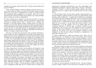 22
separaba de sus pecados. Ahora, Efesios dice: “Nosotros somos lavados por el
agua de la Palabra”.
Ahora, oyendo la Palabra y siendo tan religiosos como Uds. quieran ser, y
su–su pastor siendo un erudito, y su Doctor de Divinidad siendo un erudito,
todavía eso no nos pone en compañerismo. No, señor, no lo logrará, porque
ellos únicamente fueron separados de sus pecados. Ahora, eso es una...
Justificación fue la doctrina de Martín Lutero (sabemos eso), siendo justificado
por fe, y todavía eso no trajo un compañerismo.
48 Ahora, sabemos que la siguiente cosa que tenía que hacer el creyente,
después de ser separado de su pecado, ¿qué hizo él entonces? La siguiente cosa
que hacía, era dirigirse hacia el atrio. Y mientras él iba... ¡Fíjense! ¡Oh,
hermanos!, yo me siento religioso cuando yo hablo tocante a esto. Miren, la
siguiente cosa que él tenía que mirar, él tenía siete franjas de sangre delante de
él, para mostrar que las siete franjas significaban las siete edades de la iglesia o
los siete mil años, y cada edad tenía que ser representada por medio de la
Sangre, nada más, no otra manera. De Génesis a Apocalipsis, del Edén hasta el
Milenio, es la Sangre y nada mas que la Sangre.
Otra cosa: el creyente tenía que reconocer esto, el creyente yendo hacia...
Ahora, él todavía no está en compañerismo, sin embargo él está separado de su
pecado, pero él no está en compañerismo. El tenía que reconocer que la sangre
fue delante de él, que algo había muerto para ir delante de él. Y Hebreos 13:12
y 13 dice: “Por lo cual también Jesús, para santificar al pueblo mediante Su
propia Sangre, padeció fuera de la puerta”. Eso los coloca a Uds. Metodistas,
muy bien, para santificación, pero todavía no estaba en compañerismo, todavía
no lo lograba. Pero cuando ellos iban... El estaba dentro, dentro del edificio.
Pero Uds. podían tener compañerismo uno con el otro, saludarse uno al otro,
pero todavía no estaban en compañerismo con Dios.
49 Ahora, entonces una vez al año el sumo sacerdote (¡oh, hermanos!), tenía
que estar vestido de una cierta manera. El tenía que ser ungido de cierta
manera. El tenía que ser ungido con el perfume de la Rosa de Sarón. Ellos lo
derramaban y descendía sobre la barba de Aarón y bajaba hasta el borde de sus
vestiduras. El tenía que tener ropa hecha de cierta manera. Y otra cosa: él tenía
que caminar de cierta manera. Y en el borde de sus vestiduras él tenía una
campana y una granada, una campana y una granada. Y él tenía que caminar
de una cierta manera para hacer que tocara: “Santo, Santo, Santo, al Señor.
Santo, santo, santo, al Señor”. ¿Qué estaba haciendo él? El estaba abordando la
Gloria Shekinah [Chequina–Trad.], al verdadero compañerismo. ¡Aleluya!
Ahora, ¿ven Uds.?, él tenía... y él tenía que hacer un ruido. La única manera
que la congregación podía saber que él no estaba muerto era porque ellos
LAS BASES DEL COMPAÑERISMO 11
organizaciones, diferentes denominaciones que están representadas aquí.
Probablemente Metodistas, Bautistas, Pentecostales, Unitarias, “Dualitarias”,
Trinitarias, “Tetrarias”, y todas las demás, estamos sentados aquí. Ahora,
algún día Dios nos va a juntar a todos. El tendrá que hacer eso (¿ven?), para
formar....
22 Allá en Houston, Texas, no hace mucho, cuando al Angel del Señor se le
tomó Su fotografía, cuando el Dr. Best esa noche en la iglesia Bautista estaba
llevando a cabo un debate allí... Y cuando ellos lo publicaron en el periódico
que el debate sería entre el Hermano Bosworth y él, en mi reunión, allí donde
el Señor me había enviado, bueno, ahí venía... Ellos no le prestaron ninguna
atención de que si... Si había una sola cosa en común, era la sanidad Divina y
estaba en–en–en cuestión, y así que todos ellos vinieron entonces a tener
compañerismo. Y así que entonces, será de esa manera algún día. El
comunismo finalmente se enraizará aquí, y estaremos contentos de tener
compañerismo unos con otros, esos finos hermanos de una fe igualmente
preciosa. Si ellos están cabalgando en un camello de una sola joroba o en un
camello de dos jorobas o las que sean, estaremos contentos de estar
cabalgando con ellos de todas maneras, disfrutando su compañerismo. Yo
espero que viva para ver eso.
23 Ahora, compañerismo es cuando nos podemos reunir. Ahora, Uds. no
pueden hacer que... por ejemplo los cuervos y las palomas: ellos no pueden
tener compañerismo unos con otros. La dieta de ellos es diferente, y sus–sus
hábitos son diferentes. Uds. tienen que tener compañerismo mientras estén en
un acuerdo. Ahora, ¿qué hace a un hombre anhelar tener compañerismo? ¿Qué
nos hace reunirnos y querer tener compañerismo unos con otros? Es porque
allí tiene que haber alguna clase de disposición para eso.
Miren, hace tiempo yo estaba en un gran museo en donde un artista griego
había pintado un cuadro de Adán y Eva. ¡Yo nunca había visto una cosa tan
horrible en mi vida de la manera que se miraba esa Eva y Adán! Bueno, miren,
si Eva se miraba así: su cabello parado de esta manera, y la quijada de lado, y
un brazo de esta manera, y el otro de esa manera, y una pierna como así de
gruesa y la otra así... ¡Oh!, era una cosa que se miraba horrible, que no se
miraban como humanos. Bueno, si de esa manera se miraba Eva cuando Adán
despertó y la vio, entonces eso sería el deseo de un hombre hoy, que su esposa
se mire de esa manera. Es una disposición. Correcto. Ahora, nosotros sabemos
mejor que eso. Ahora, Dios no hace algo a menos que sea perfecto, que sea
correcto, bueno, precioso, perfecto.
24 Ahora, yo creo que igual que los hombres hoy día... ¿Por qué el hombre–
por qué el hombre, cuando él se da cuenta que es un pecador, por qué él no
 
