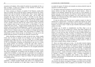 20
encuentra con Su Iglesia. Allí es donde El satisface las necesidades de Uds., es
bajo la Sangre. Y fuera de la Sangre, no hay remisión ni escucha, sino
únicamente por medio de la Sangre.
43 Ahora, tomemos en Números, el capítulo 19 de Números, cuando ellos
iban en su jornada. Dios les dijo que fueran y trajeran una becerra roja. Ahora,
observen esto sólo un momento, el símbolo aquí. Ahora: “Vayan, traigan una
becerra roja, sobre la cual no se haya puesto yugo”. Ella no debe estar
enyugada, que nunca estuvo bajo un yugo. Y ella debe ser roja, debe ser
totalmente roja. Ahora, el rojo es un mal color para algunos. El rojo significa
que se debe detener en una luz de alto, y demás. Pero el rojo también es una
señal de una expiación. Ahora, ¿alguna vez Uds., científicamente, han tomado
el rojo y mirado a través de rojo? Si Uds. toman el rojo y miran a través de
rojo, es blanco; miren el rojo a través de rojo, y se mira blanco. Y así que
cuando Dios mira a través... “Aunque nuestros pecados sean tan rojos como el
carmesí, como la nieve serán emblanquecidos”. Cuando El mira a través de la
Sangre de Su propio Hijo y nos ve, El no nos puede ver como pecadores rojos
carmesí; El nos ve blancos como la nieve, lavados en la Sangre de Su propio
Hijo, cuando estamos bajo la Sangre. ¡Oh, cuán hermosa es la Biblia y Sus
ilustraciones! El rojo a través de rojo, se mira blanco. Yo sé que eso es una
grande señal para nosotros, la señal de una expiación, la becerra roja.
Ahora, ella debía ser matada en la tarde, un tipo de Cristo. Ahora, cuando
Cristo vino, El nunca se enyugó con los fariseos ni con los saduceos; El
únicamente se enyugó con Uno, y ese fue el Padre. El y el Padre estaban
enyugados juntos, Ellos eran Uno. Y de esa manera debe ser con el Cristiano.
Si Ud. es un Metodista, un Bautista, un Pentecostal, lo que sea, Ud. se tiene
que enyugar primero con Jesucristo. “Llevad Mi yugo sobre vosotros, y
aprended de Mí, que soy manso y humilde”. Por lo tanto eso lo trae de nuevo
en relación y compañerismo con Dios mientras Ud. esté enyugado juntamente
con Cristo.
44 Ahora, nos fijamos que cuando... la–la becerra debía ser matada en la tarde
ante toda la congregación. Así también Cristo fue matado en la tarde. Ahora,
cuando ella era matada, su cuerpo tenía que ser quemado con sus pezuñas y
todo. Y era para hacer el agua de separación. Ahora, vemos eso en el libro de
Efesios, que somos lavados por el Agua de la Palabra. El Agua de separación
es la Palabra de Dios.
Y se debía guardar en un lugar limpio, para que cuando pasaba cualquier
caminante o cualquier pecador llegaba, para entrar en la congregación del
Señor, esto aquí era guardado en un lugar limpio. Luego el sumo sacerdote
LAS BASES DEL COMPAÑERISMO 13
su camino de regreso. El todavía está tomando esa misma actitud de tratar de
encontrar su camino de regreso.
27 Nos damos cuenta que la primera cosa que él trató de hacer, fue tratar de él
mismo cubrirse con hojas de higuera para él mismo hacerse... Ahora, la
religión es una cobertura; sabemos que eso es lo que es, es una cobertura. La
primera cosa que él trató de hacer, fue cubrirse él mismo; hacerse él mismo
algunos delantales de las hojas de higuera. El se dio cuenta que no iba a
funcionar. En la Presencia de Dios, Dios condenó las obras de sus manos. Eso
sencillamente no iba a funcionar.
El trató de edificar una torre para que se pudiera escapar de todas las
inundaciones y destrucciones, y encontrar su camino para regresar por medio
de esa torre, en Babel, para regresar a Dios. Dios la condenó, y confundió su
lenguaje, y la torre se cayó. Y cada vez que el hombre trata de hacer su propio
camino, él–él falla.
28 Después que él perdió su compañerismo con Dios, llegó a ser un
vagabundo, se las tuvo que arreglar por sí mismo. Dios había cuidado de él
antes de eso. Pero ahora él se da cuenta que se las tiene que arreglar por sí
mismo, y es una cosa muy dura. Así que él no tiene un Padre amoroso que
cuide de él, y lo proteja, y lo guíe, y lo dirija, y lo alimente, y lo vista, y tenga
cuidado de él como lo hacía. Así que en lugar de regresar, él trata de encontrar
su propio camino. El quiere hacer su propio camino para regresar. El hombre
quiere hacer su propio camino; él siempre lo ha querido hacer. Siempre lo
querrá hacer, me supongo, el tratar de encontrar su propio camino. Y cada vez
que él hace su propio camino, siempre se equivoca.
29 Ahora, nos damos cuenta que en estas... En esta edad, tomemos algunas
maneras por las cuales él todavía trata de regresar. El trata en esta edad de
regresar por medio de su intelecto. El intenta de educarse él mismo para
regresar. Tuvimos un programa aquí no hace mucho tiempo: “¡Si pudiéramos
educar al mundo!” Aquí hace como unos setenta y cinco años el mundo tomó
sobre él, el de educarse él mismo para regresar al compañerismo, hacer que
todas las naciones... cuando civilizamos al mundo, trajimos a los Monarcas de
la Libertad, y trajimos a los paganos y todo. Y nosotros empezamos en
nuestras iglesias a hacer programas para enseñar a leer, escribir, y la
aritmética. ¿Qué hicimos? Lo hicimos dos veces más hijo del infierno que lo
que él era en el principio.
Yo acabo de venir de Africa, recientemente. Y en Africa, la peor cosa que
ellos hicieron, fue educar a los paganos. El pagano más difícil con el cual lidiar
es con el pagano educado. Ahora, un pagano es un incrédulo. Y Uds. toman a
 