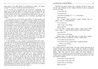 2
alguna parte. Yo no sabría dónde. Yo sencillamente no sabría... no conozco
por aquí. Y me equivoco mucho por aquí de todas maneras.
4 Yo tuve hoy, tuve compañerismo con el Hermano Arganbright. Ellos
dijeron que él acaba de hablar. Yo estaba afuera con una damita allí, que
estaba llorando para que fuera a ver a su padre, muriendo con cáncer. Y Uds.
no saben cuántos de ésos hay, sencillamente por todas partes. Y así que yo
estuve allá para tener compañerismo con el Hermano Arganbright esta
mañana.
Yo casi cometí uno de los errores más terribles. Yo estaba parado en la
Cafetería Clifton en donde yo voy a hablar el próximo sábado en la mañana
para Los Hombres Cristianos de Negocio. Y yo estaba parado allí observando
a la gente entrar, y–y vi a una jovencita entrar, y yo me iba a encaminar hacia
ella y preguntarle si quería que yo orara por ella. Yo–yo pensé que algo estaba
mal en sus ojos. Y yo he visto lepra, y glaucoma, y oftalmia [inflamación del
ojo y sus anexos–Trad.], yo... pero yo nunca he visto unos ojos como esos. Y
me vine a dar cuenta, que–que no era eso, porque ahí entraron algunas más.
Era una clase de cosa que ella tenía sobre sus ojos. Era... Yo estaba... Qué
bueno que algo me detuvo. Ella... Y ella tenía alguna clase de cosa que se
miraba color verdoso aquí abajo y luego un azul oscuro sobre eso y... Yo
pensé que la pobre jovencita estaba casi lista para morir; yo no sabía que
ella...?... Yo pensé: “Esta es–esta es la primera ocasión que he visto algo así”.
¿Es eso alguna nueva moda o algo que ellas están haciendo?
5 Y miré alrededor, y vi eso, y empecé a encaminarme hacia ella y decir...
“¡Oh, qué cosa!, esa pobre muchacha, me gustaría preguntarle qué es lo que le
pasa a sus ojos”. Y yo pensé que quizás ella... que yo le diría que yo oro por
los enfermos, quizás que–que si... que me gustaría saber lo que era. Yo he
estado en Africa, en las selvas, y yo–yo–yo–yo nunca había visto algo así en
toda mi vida. Y yo no pensé que pudiera ser maquillaje. Uds. saben de dónde–
Uds. saben de dónde proviene el maquillaje, es de las selvas. Correcto. Es una
característica pagana. No pertenece a la civilización. Es–es de los paganos; sí,
ellos mismos se pintan, y hacen... cogen lodo, y yo... Eso es exactamente la
verdad; seguro que lo es. Se originó allá; allá es adónde pertenece. No
pertenece a la civilización. Queda muy lejos del Cristianismo. Así que
entonces, ellos... Yo nunca había visto algo así en–en Africa, ni en los Estados
Unidos, Suiza, Francia, Alemania, ni en donde he estado, como unas siete
veces alrededor del mundo, así que yo nunca había visto algo así. Y por
casualidad me lo encontré en California. Es una cosa buena que no fui a ella;
ella probablemente me hubiera dado una bofetada, (¿no es así?), si le hubiera
dicho que yo podía orar por sus ojos, Uds. saben, y....
LAS BASES DEL COMPAÑERISMO 31
¿Rendirán todo ahora? Vengan aquí, y déjenme estrechar su mano, orar
con Uds. aquí alrededor del altar. Vengan. Miembro de iglesia, quienquiera
que Ud. sea, venga.
Yo me rindo a El,
Yo me rindo a El,
Todo (Dios los bendiga, mi...?...)... yo me entrego,
Quiero serle fiel.
Yo... (vengan, amigos pecadores; vengan, miembro tibio de
iglesia; venga...?... Gloria Shekinah)...
Yo me rindo a El,
Todo a Cristo, yo me entrego,
Quiero serle fiel.
Yo me rindo... (vengan ahora; correcto, vengan aquí al frente
ahora; vengan...?... venga miembro de iglesia, venga aquí al frente)...
(me rindo a El),
Todo a Cristo, yo me entrego,
Quiero serle... (Yo rindo todo credo, yo rindo todo lo demás,
Señor; yo te necesito. ¿Vendrá Ud.? Correcto, vengan, niñas).
Yo me rindo a El (me rindo a El),
Yo me rindo a El (¿no vendrán ahora?; vengan del balcón)
... a Cristo, yo me entrego,
Quiero serle fiel.
66 ¿Cuántos quieren el Espíritu Santo, venir aquí al frente ahora para que lo
reciban? Vengan aquí al frente, vengan, rindan todo. Rindan su voluntad,
rindan todo para recibir el Espíritu Santo. Vengan aquí al frente de allá del
balcón. Todos Uds. fuera de Cristo, vengan. Esta Gloria Shekinah es
verdadera. Yo lo testifiqué por medio de la Palabra y por medio de Dios. Es
verdad, amigos; vengan mientras Uds. tienen una oportunidad de venir. Muy
bien, mientras cantamos.
Yo me rindo a El (me rindo a El),
Yo me rindo a El (me rindo a El),
Todo a Cristo, yo me entrego,
Quiero serle fiel.
 