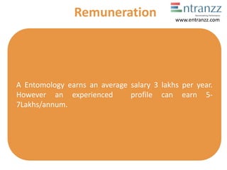 61.careers in entomology | PPT