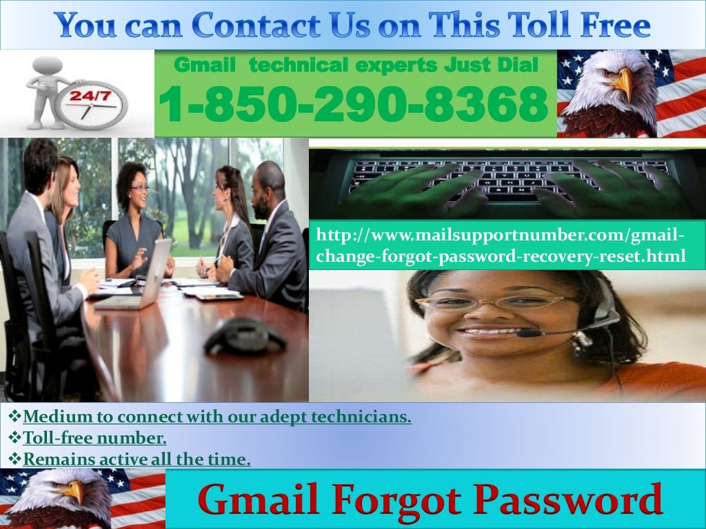 Does Gmail Forgot Password 1 850 290 8368give Solutions 24 7 