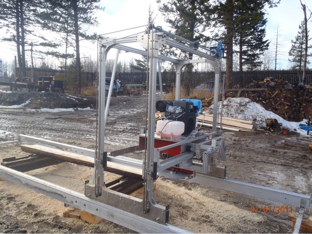 D L 180 Swing Blade Sawmill 8 X 16