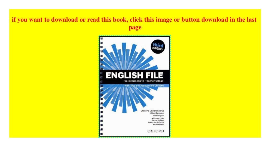 New English File Pre Intermediate 3rd Edition