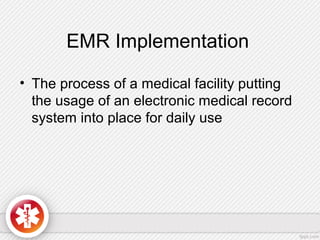 EMR Presentation | PPT | Healthcare Industry | Industries