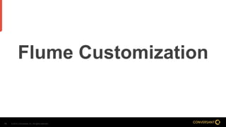 © 2014, Conversant, Inc. All rights reserved.14
Flume Customization
 