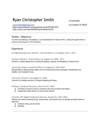 RyanSmith_Resume_2015