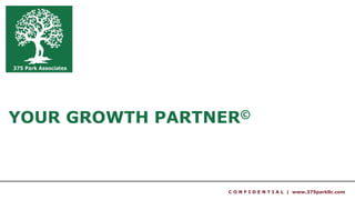 C O N F I D E N T I A L | www.375parkllc.com
YOUR GROWTH PARTNER©
 