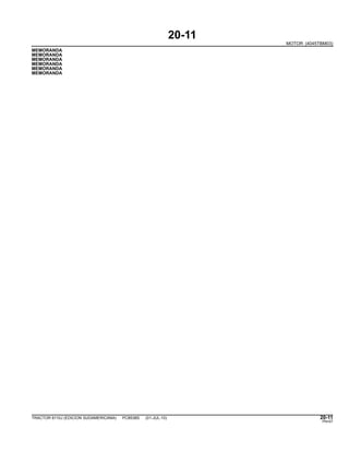 20-11
MOTOR (4045TBM03)
MEMORANDA
MEMORANDA
MEMORANDA
MEMORANDA
MEMORANDA
MEMORANDA
TRACTOR 6110J (EDICION SUDAMERICANA) PC8538S (01-JUL-10) 20-11
PN=57
 