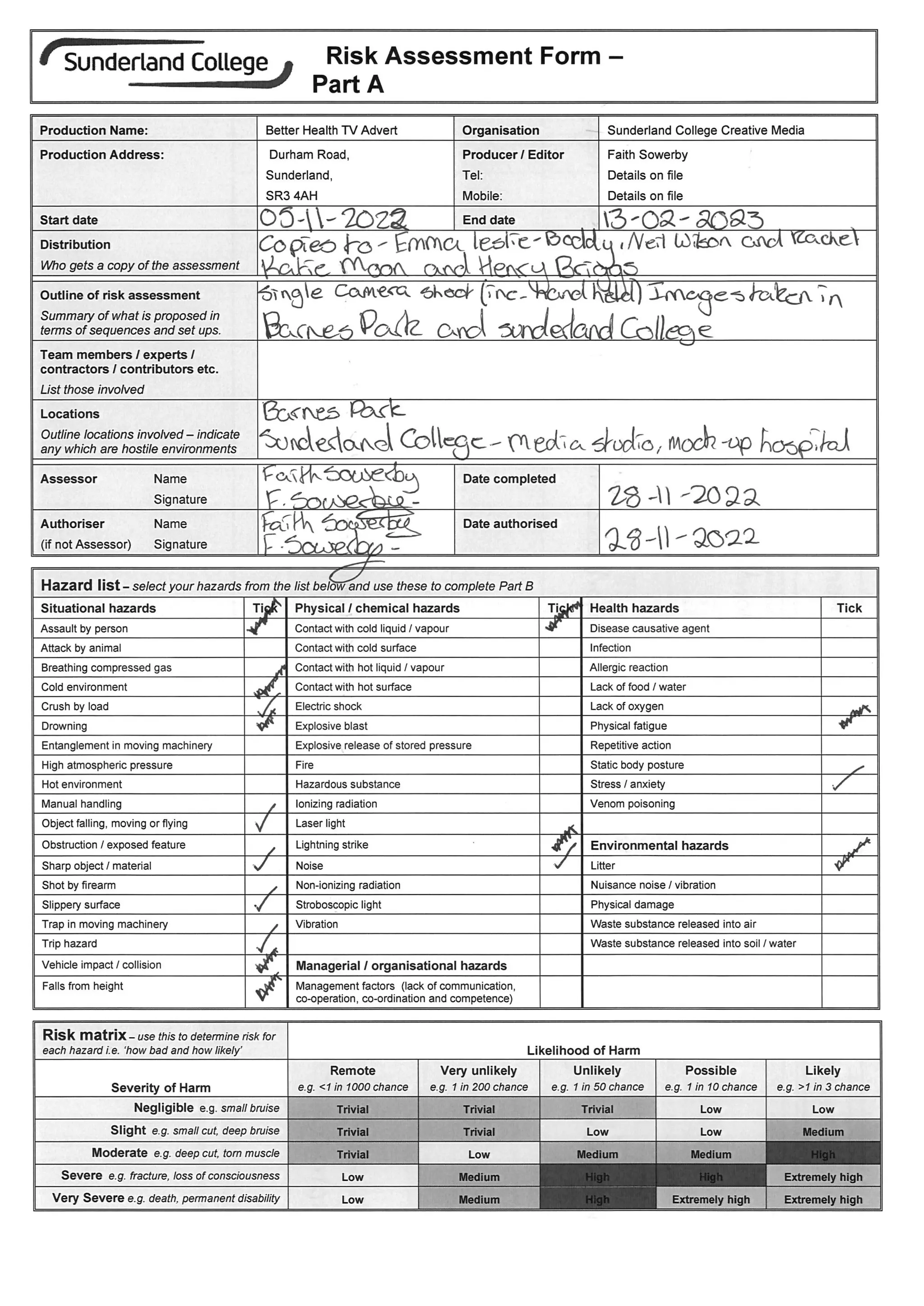 Risk-Assessments | PDF