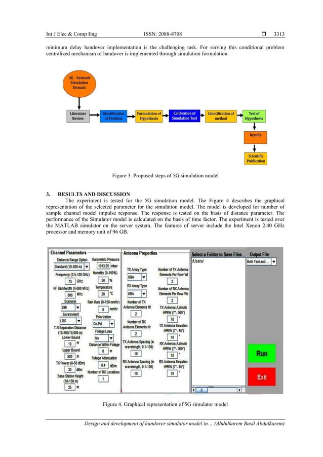 Design and development of handover simulator model in 5G cellular ...