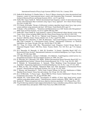 FUZZY LOAD FREQUENCY CONTROLLER IN DEREGULATED POWER ENVIRONMENT BY ...