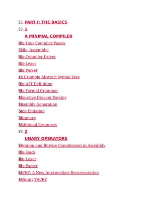 Writing a C Compiler Build a Real Programming Language from Scratch ...