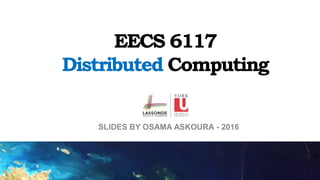 Distributed Computing - Slide Set 1 (broadcast algorithms + stronger) | PPT