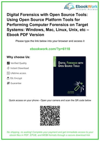 Unix Forensics Comprehensive Guide to Digital Forensics Using Open Source Tools | PDF