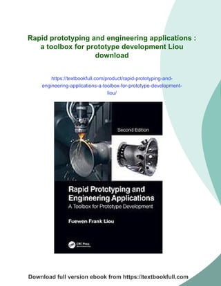 Rapid prototyping and engineering applications : a toolbox for ...