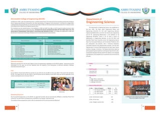 Amrutvahini COE Brochure | PDF