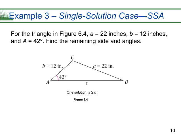 6 1 2 law of sines and cosines | PDF | Physics | Science
