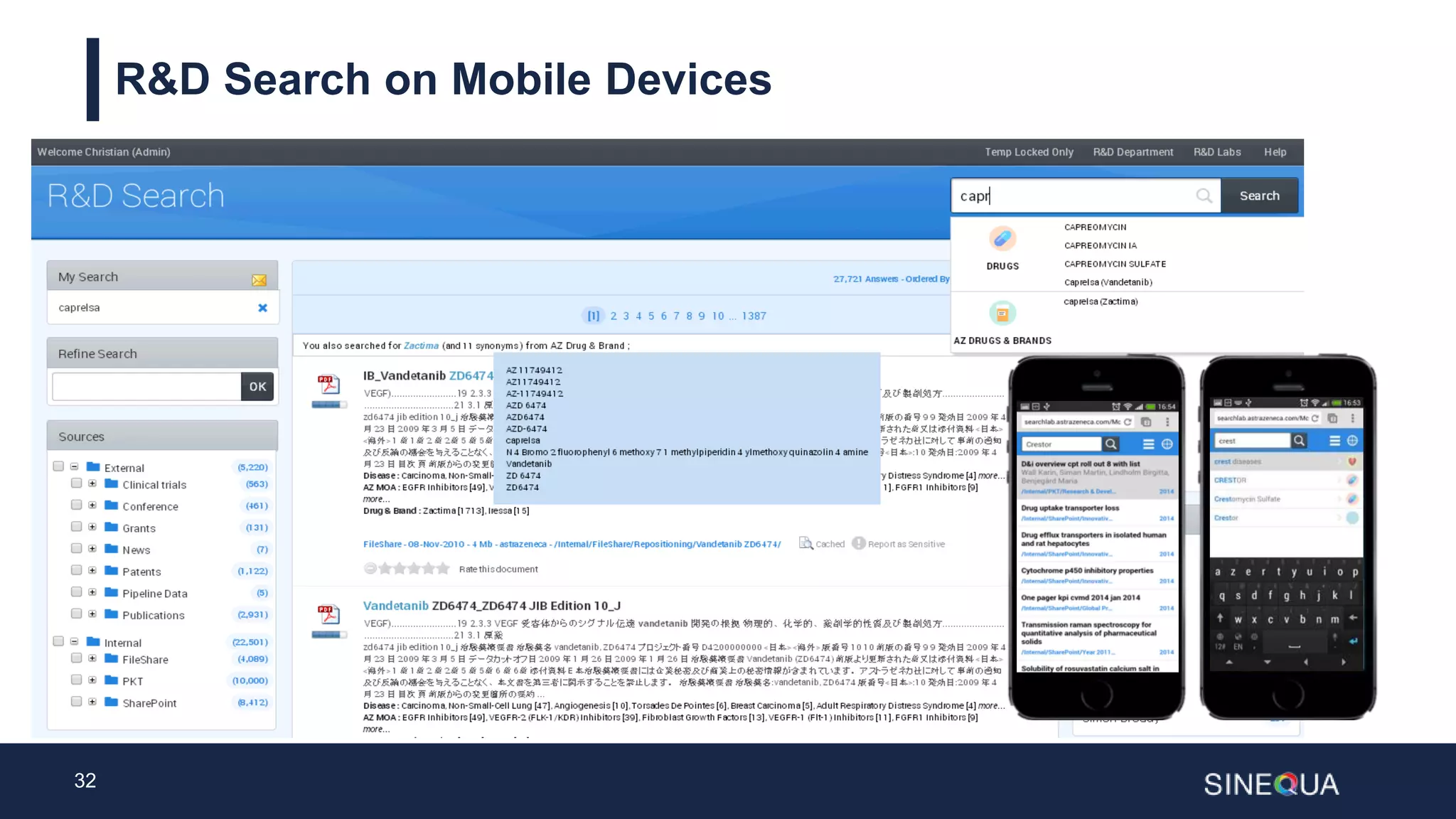 32
R&D Search on Mobile Devices
 