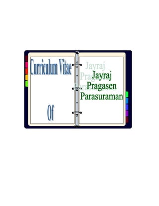 CV FORMAT JAY
