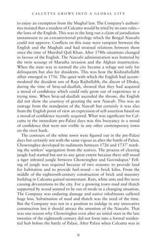 Calcutta In Colonial Transition Ranjit Sen | PDF