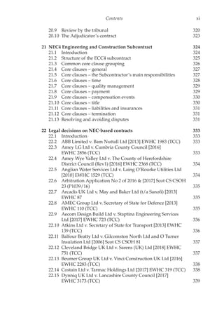 The NEC4 engineering and construction contract : a commentary Third ...