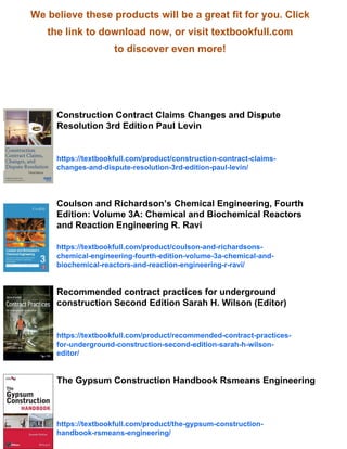The NEC4 engineering and construction contract : a commentary Third ...