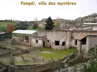 Pompéi, villa des mystères 