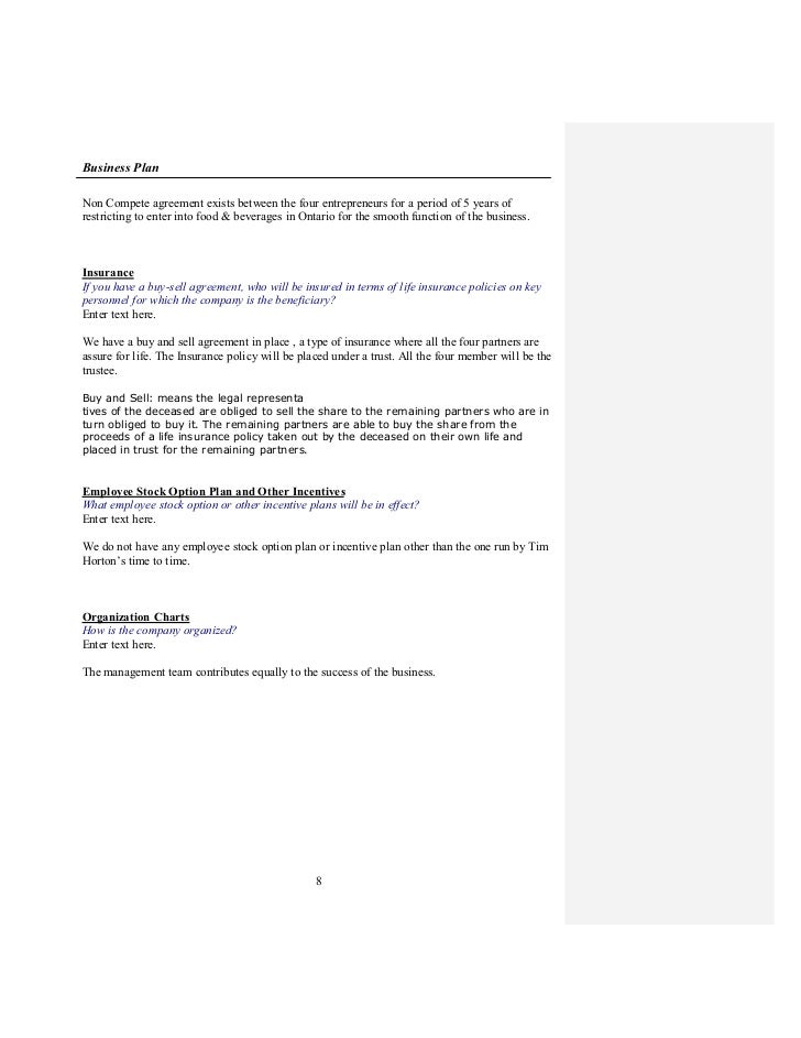 Tim hortons raw materials picture