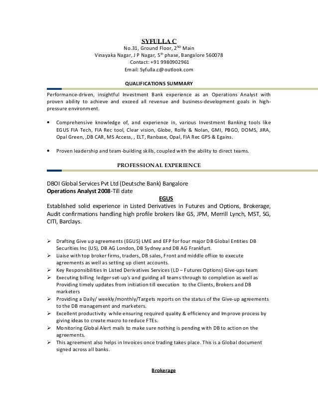 Resume