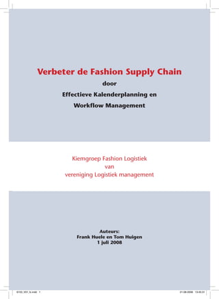 Verbeter de Fashion Supply Chain