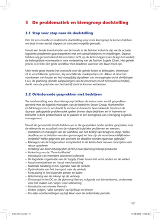 Verbeter de Fashion Supply Chain