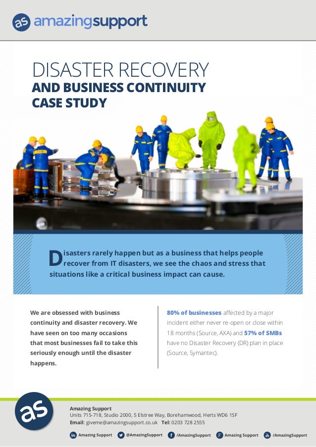 Business continuity case studies picture