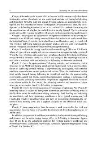 Defrosting for air source heat pump research analysis and methods First ...