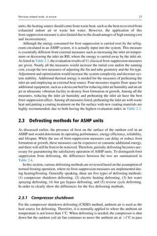 Defrosting for air source heat pump research analysis and methods First ...