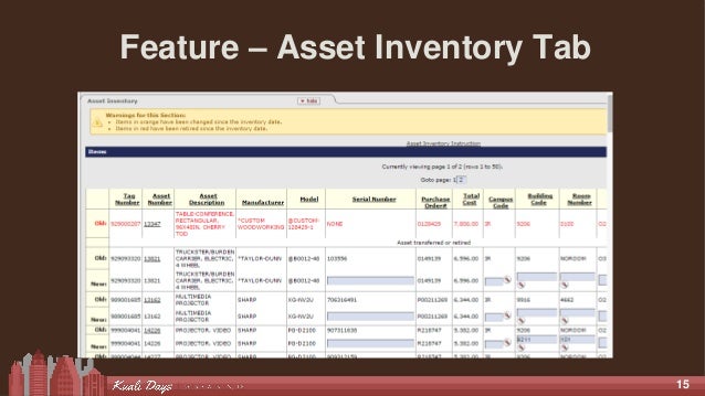 asset inventory