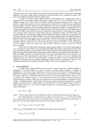 Design consideration in low dropout voltage regulator for batteryless ...