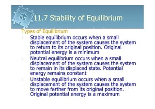 6161103 11.7 stability of equilibrium | PDF