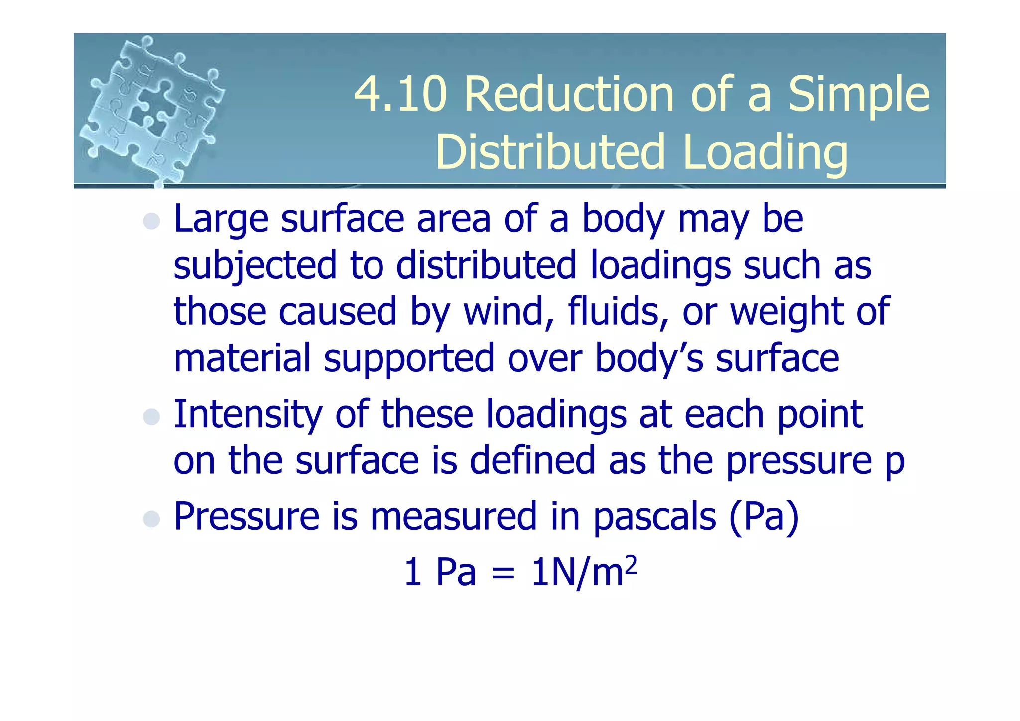 6161103 4.10 reduction of a simple distributed loading | PDF