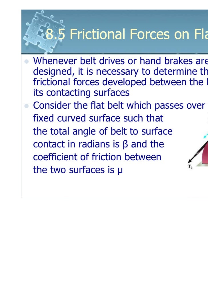 6161103 8.5 frictional forces on flat belts