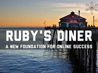 Ruby’s Diner
Organic & Pay Per Click Strategy
 