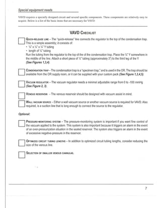 Vsed Form Vacuum Venous Assisted Venous Drainage | PDF
