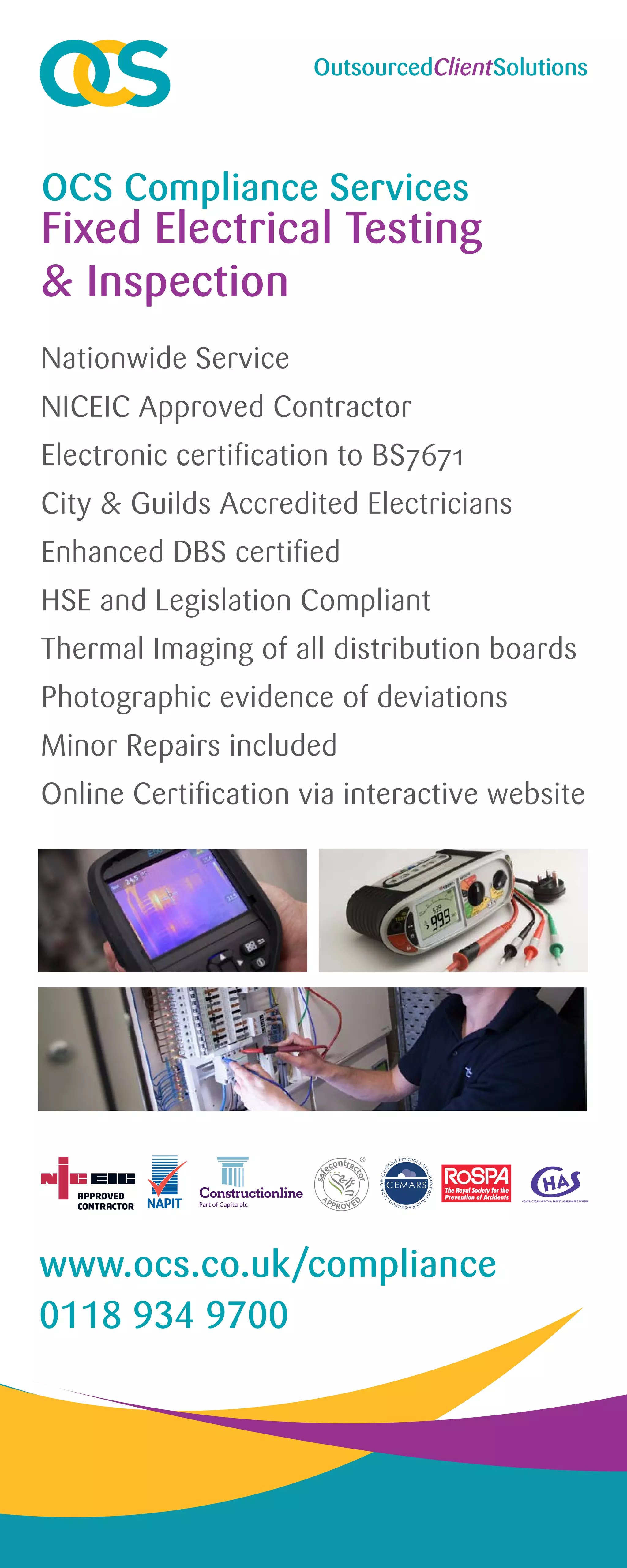 Fixed Electrical Testing and Inspection Banner PDF