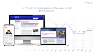 La mayoría de problemas que atraviesa el mundo
tienen solución.
 